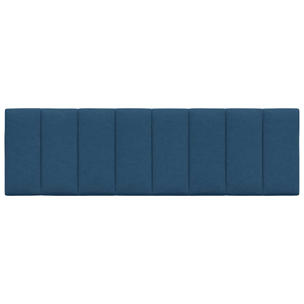 vidaXL Kopfteil-Kissen "Hanko" Blau 160 cm Stoff