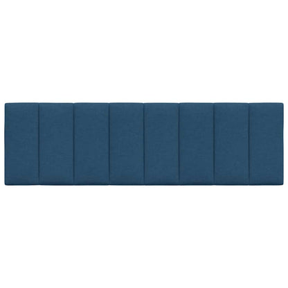 vidaXL Kopfteil-Kissen "Hanko" Blau 160 cm Stoff