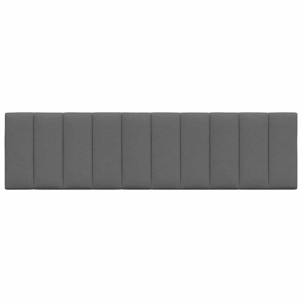 vidaXL Kopfteil-Kissen "Hanko" Dunkelgrau 180 cm Stoff