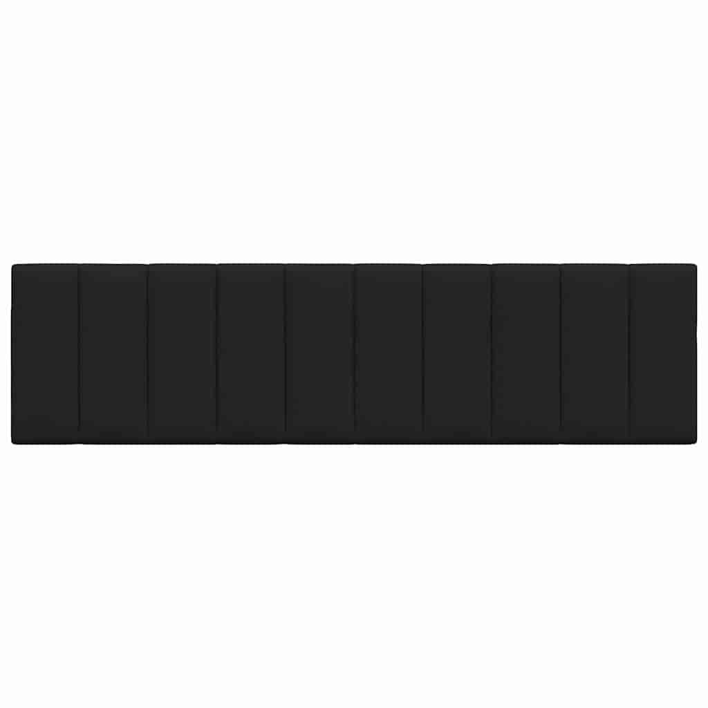 vidaXL Kopfteil-Kissen "Hanko" Schwarz 180 cm Stoff