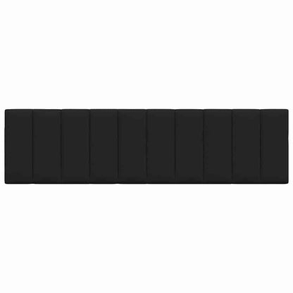 vidaXL Kopfteil-Kissen "Hanko" Schwarz 180 cm Stoff