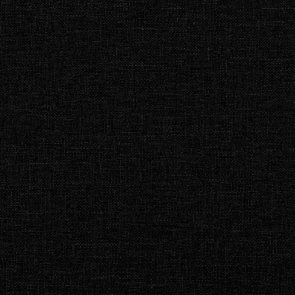 vidaXL Kopfteil-Kissen "Hanko" Schwarz 180 cm Stoff