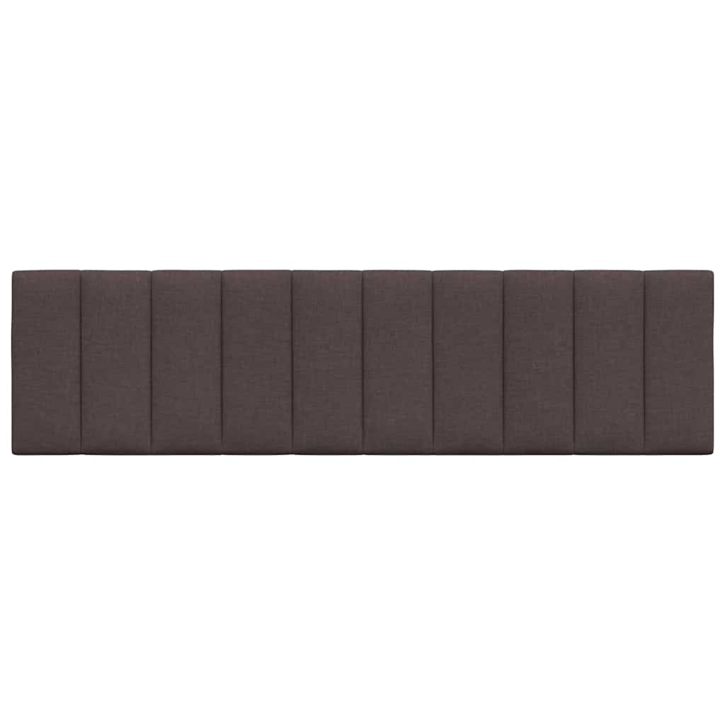 vidaXL Kopfteil-Kissen "Hanko" Dunkelbraun 180 cm Stoff