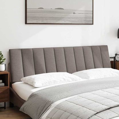 vidaXL Kopfteil-Kissen "Hanko" Taupe 180 cm Stoff