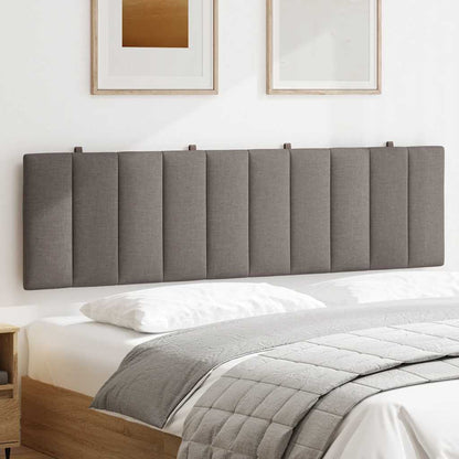 vidaXL Kopfteil-Kissen "Hanko" Taupe 180 cm Stoff