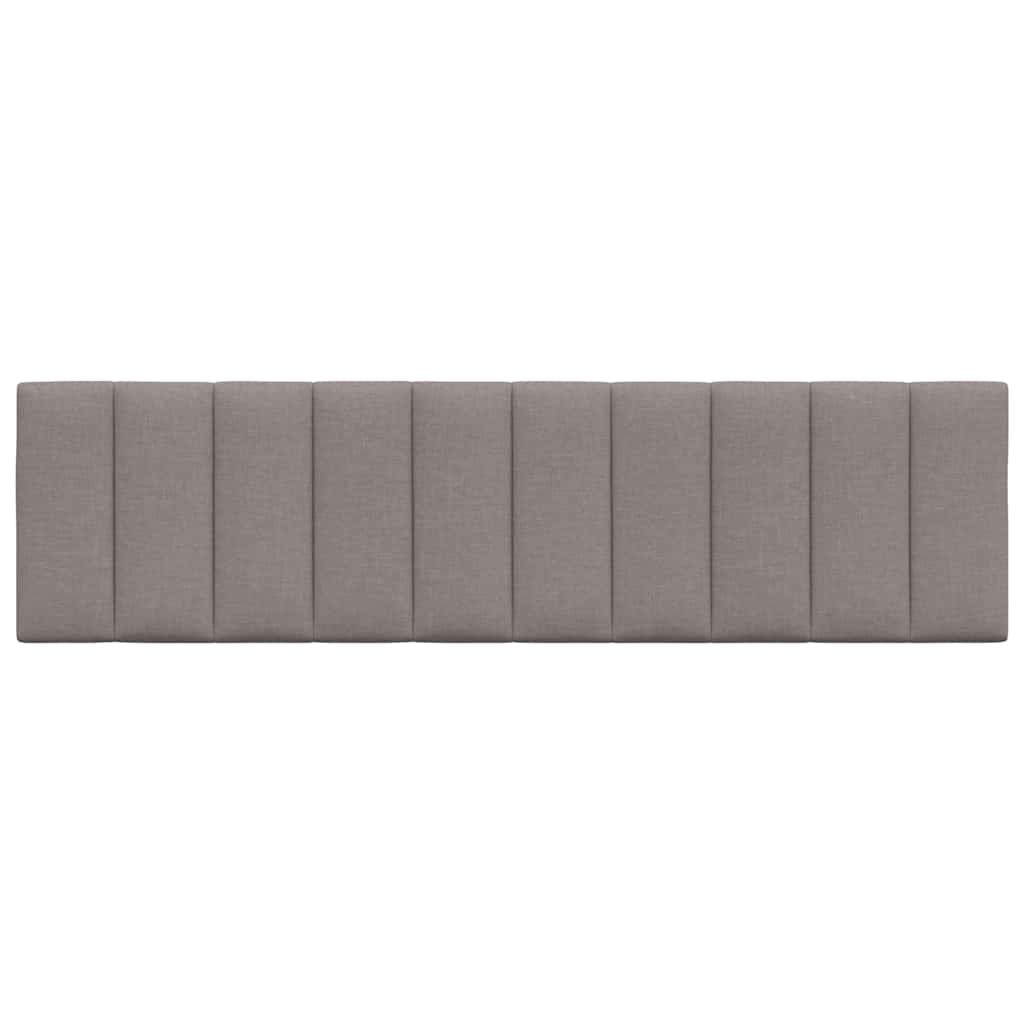 vidaXL Kopfteil-Kissen "Hanko" Taupe 180 cm Stoff