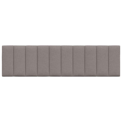 vidaXL Kopfteil-Kissen "Hanko" Taupe 180 cm Stoff