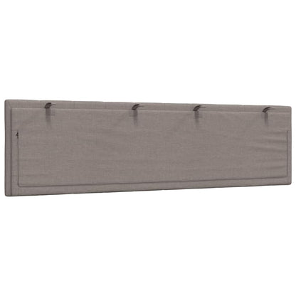 vidaXL Kopfteil-Kissen "Hanko" Taupe 180 cm Stoff
