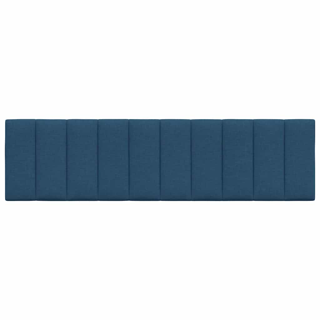 vidaXL Kopfteil-Kissen "Hanko" Blau 180 cm Stoff