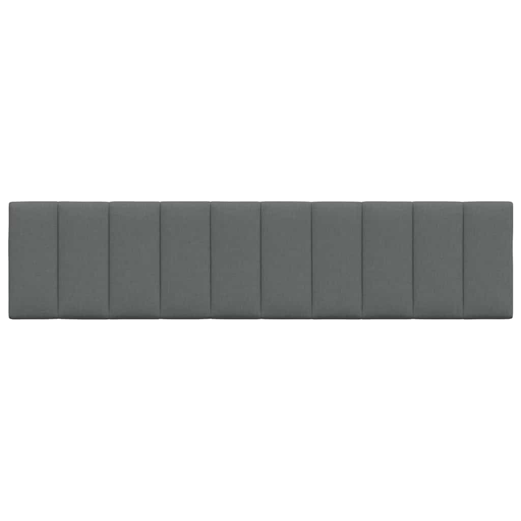 vidaXL Kopfteil-Kissen "Hanko" Dunkelgrau 200 cm Stoff