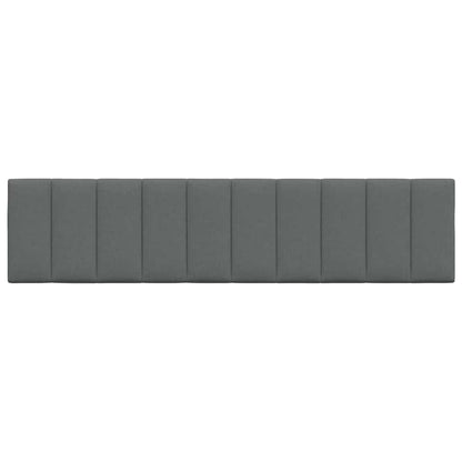 vidaXL Kopfteil-Kissen "Hanko" Dunkelgrau 200 cm Stoff