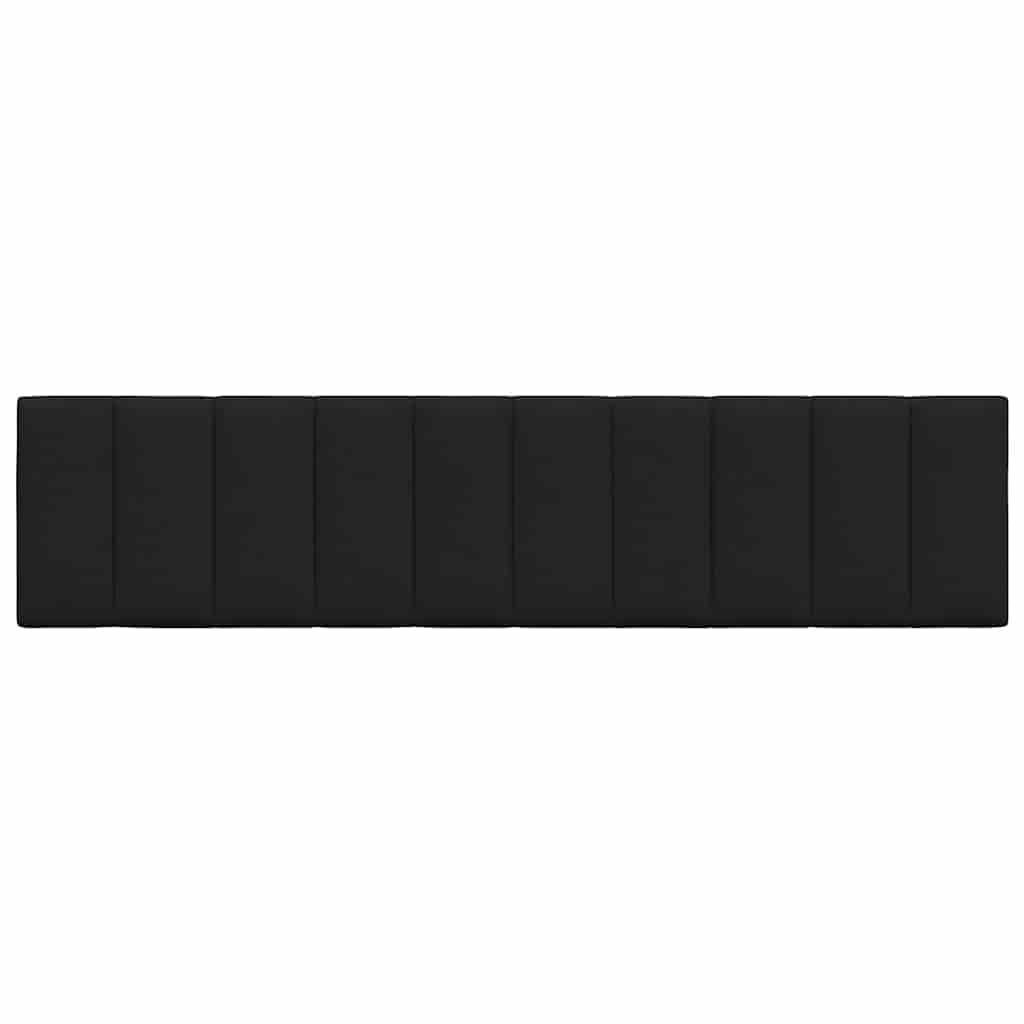 vidaXL Kopfteil-Kissen "Hanko" Schwarz 200 cm Stoff