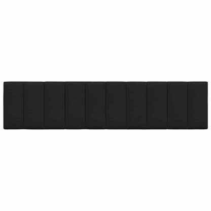 vidaXL Kopfteil-Kissen "Hanko" Schwarz 200 cm Stoff