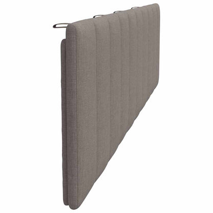 vidaXL Kopfteil-Kissen "Hanko" Taupe 200 cm Stoff