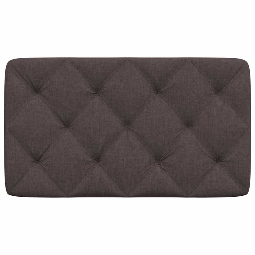 vidaXL Kopfteil-Kissen Dunkelbraun 80 cm Stoff
