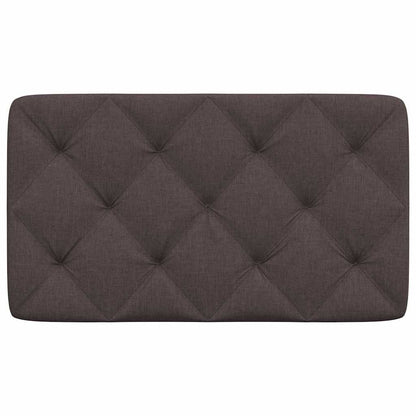 vidaXL Kopfteil-Kissen Dunkelbraun 80 cm Stoff