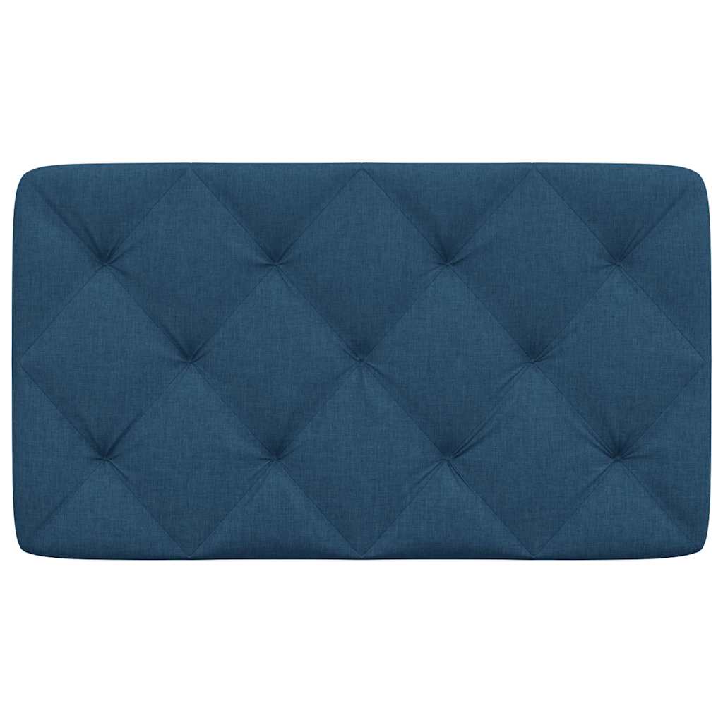 vidaXL Kopfteil-Kissen Blau 80 cm Stoff