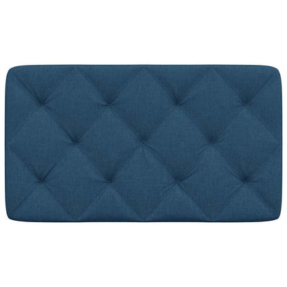 vidaXL Kopfteil-Kissen Blau 80 cm Stoff