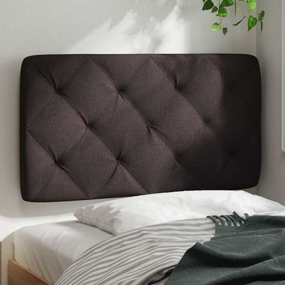vidaXL Kopfteil-Kissen Dunkelbraun 90 cm Stoff