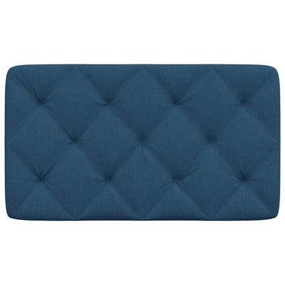 vidaXL Kopfteil-Kissen Blau 90 cm Stoff