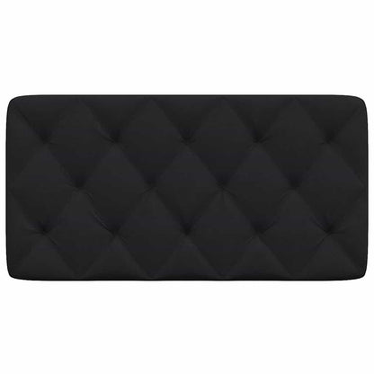vidaXL Kopfteil-Kissen Schwarz 100 cm Stoff