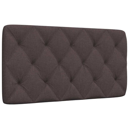 vidaXL Kopfteil-Kissen Dunkelbraun 100 cm Stoff