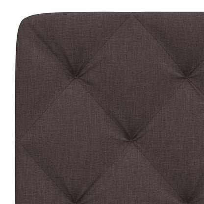 vidaXL Kopfteil-Kissen Dunkelbraun 140 cm Stoff