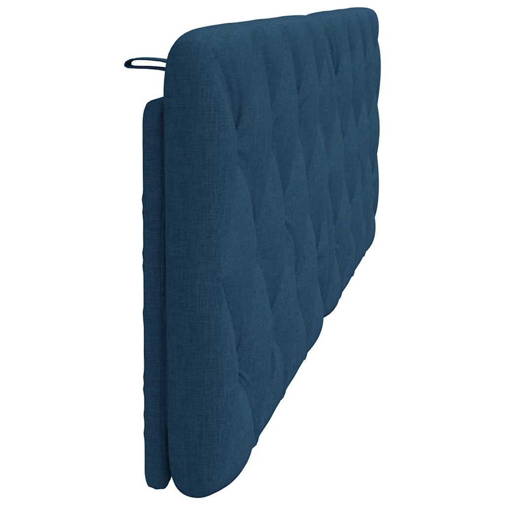vidaXL Kopfteil-Kissen Blau 160 cm Stoff