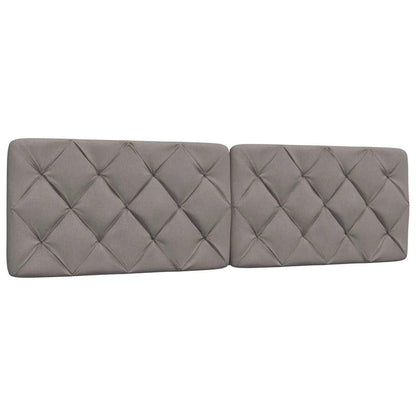 vidaXL Kopfteil-Kissen Taupe 180 cm Stoff