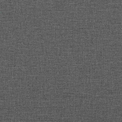 vidaXL Kopfteil-Kissen Dunkelgrau 200 cm Stoff
