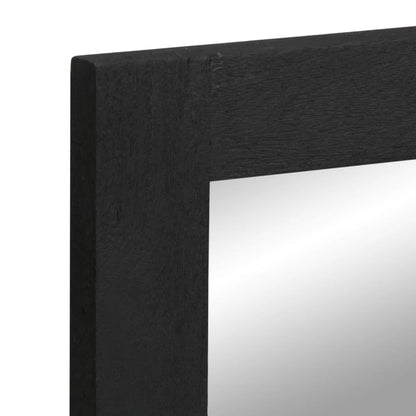 vidaXL 2-tlg. Badmöbel-Set Schwarz Holzwerkstoff