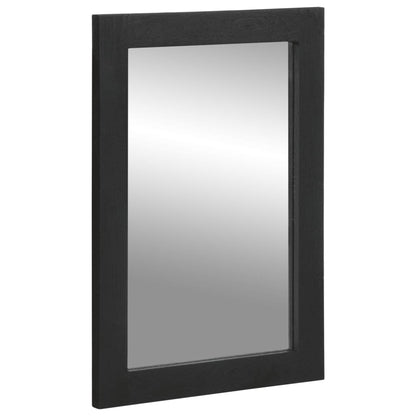 vidaXL 2-tlg. Badmöbel-Set Schwarz Holzwerkstoff