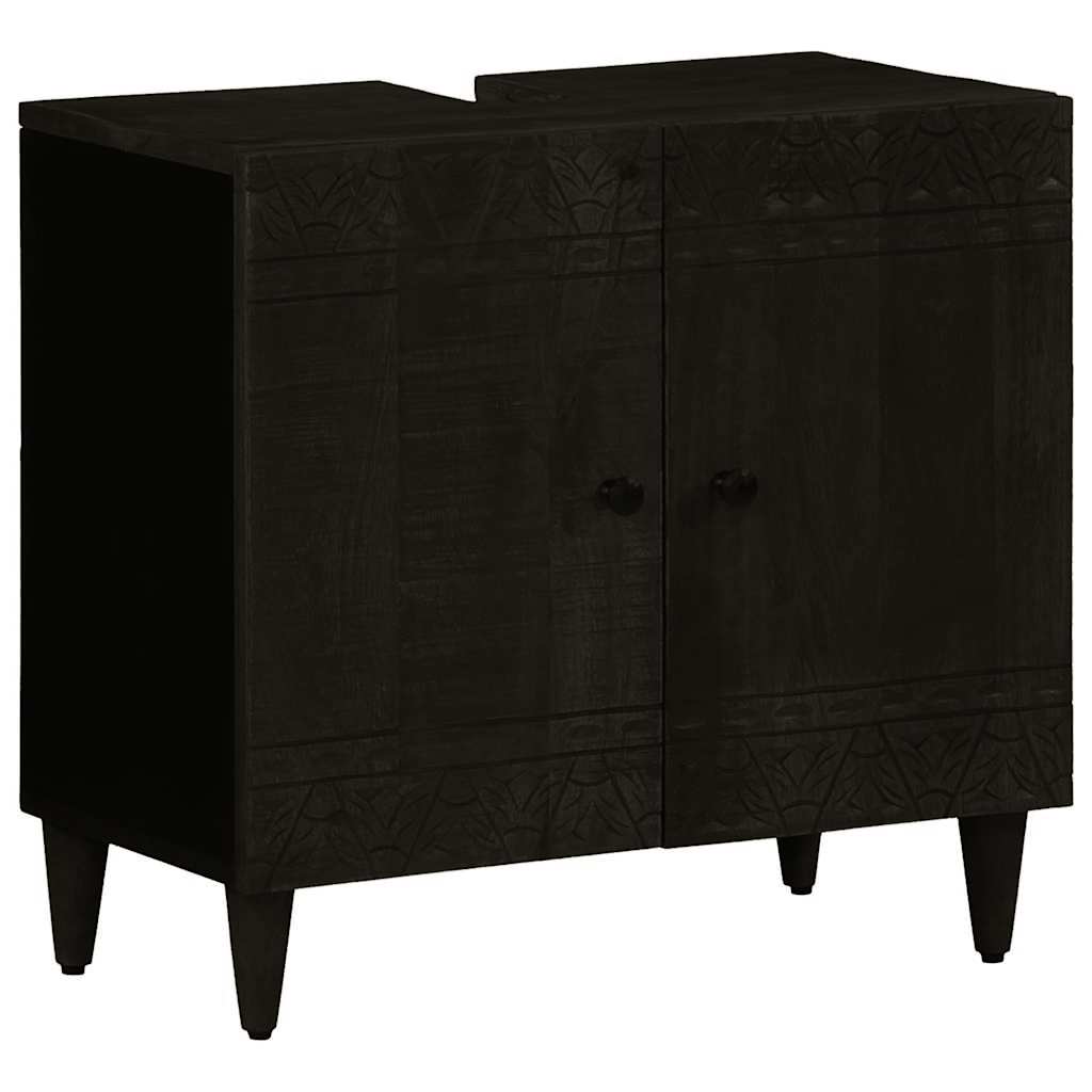 vidaXL Ensemble de meubles de salle de bain 3 pcs Bois de manguier massif