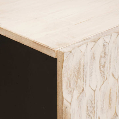 vidaXL Sideboard 3 pcs Weiße gewaschene Oberfläche 180 x 33 x 75 cm