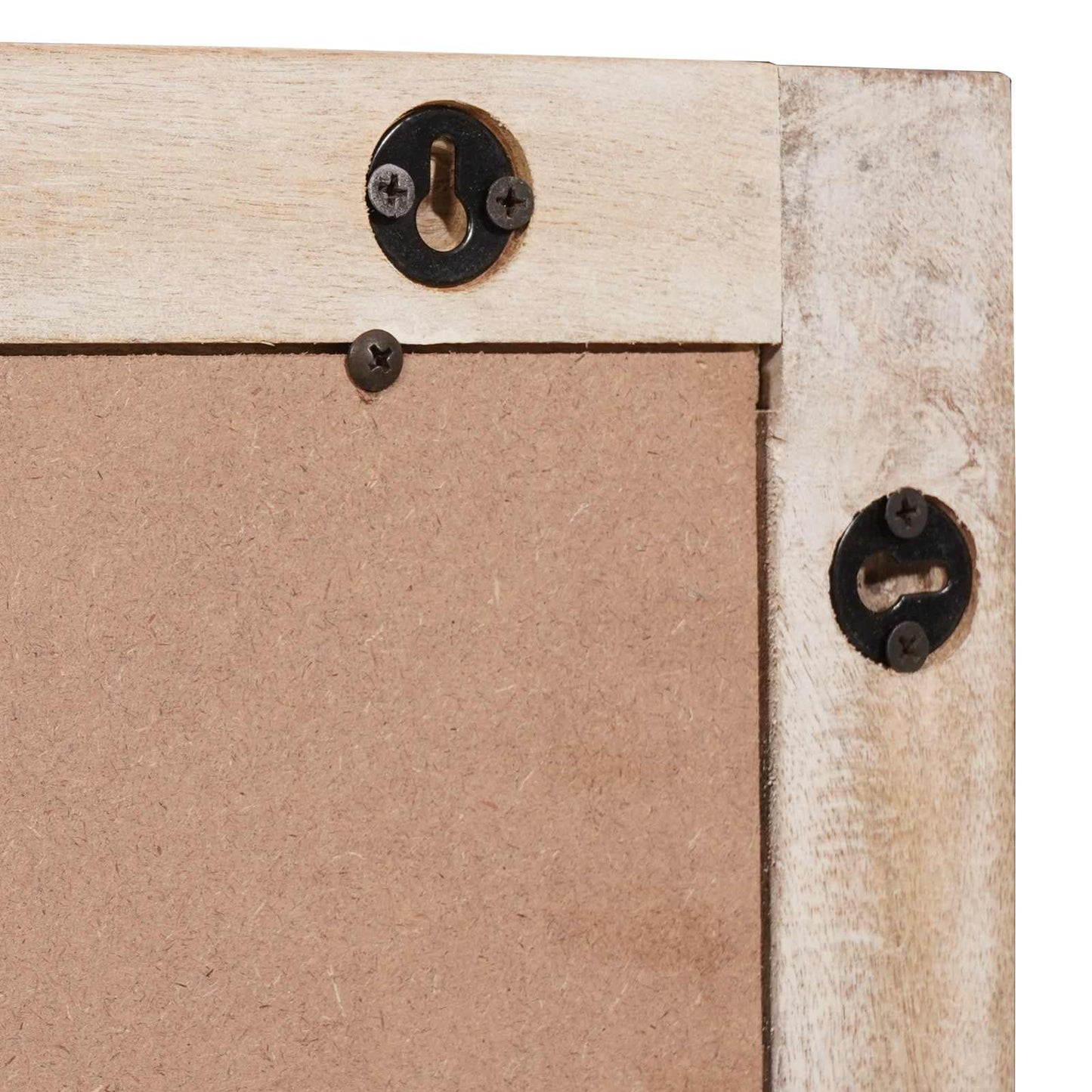 Badezimmer Sets Weiße gewaschene Oberfläche Massivholz Mango