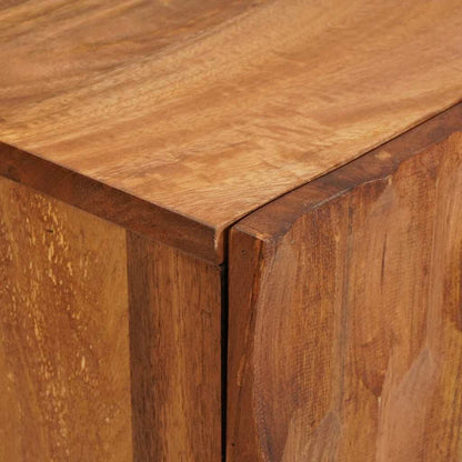 vidaXL Sideboard 3 pcs Akazienbraune Oberfläche 60 x 33 x 75 cm