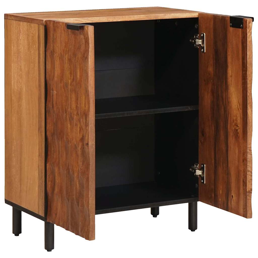 vidaXL Sideboard 3 pcs Akazienbraune Oberfläche 60 x 33 x 75 cm