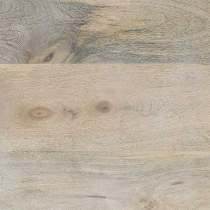 Sideboard Set 2 pcs Weiß 60 x 33,5 x 75 cm Massivholz Mango