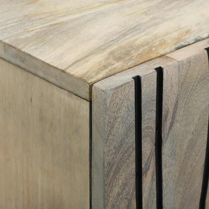 Badezimmermöbel-Set mit Regal mit Tür 2 pcs Weiß Holzwerkstoff