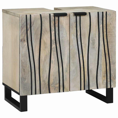 vidaXL Ensemble de meubles de salle de bain avec tiroirs 3 pcs Blanc Bois d'ingénierie