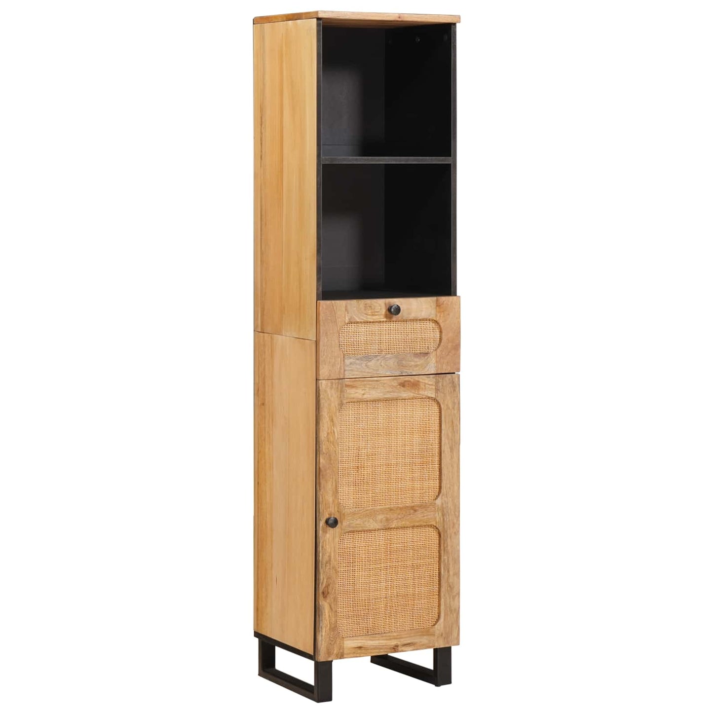 vidaXL Badezimmer Sets mit Schubladen 3 pcs Natur Massivholz Mango