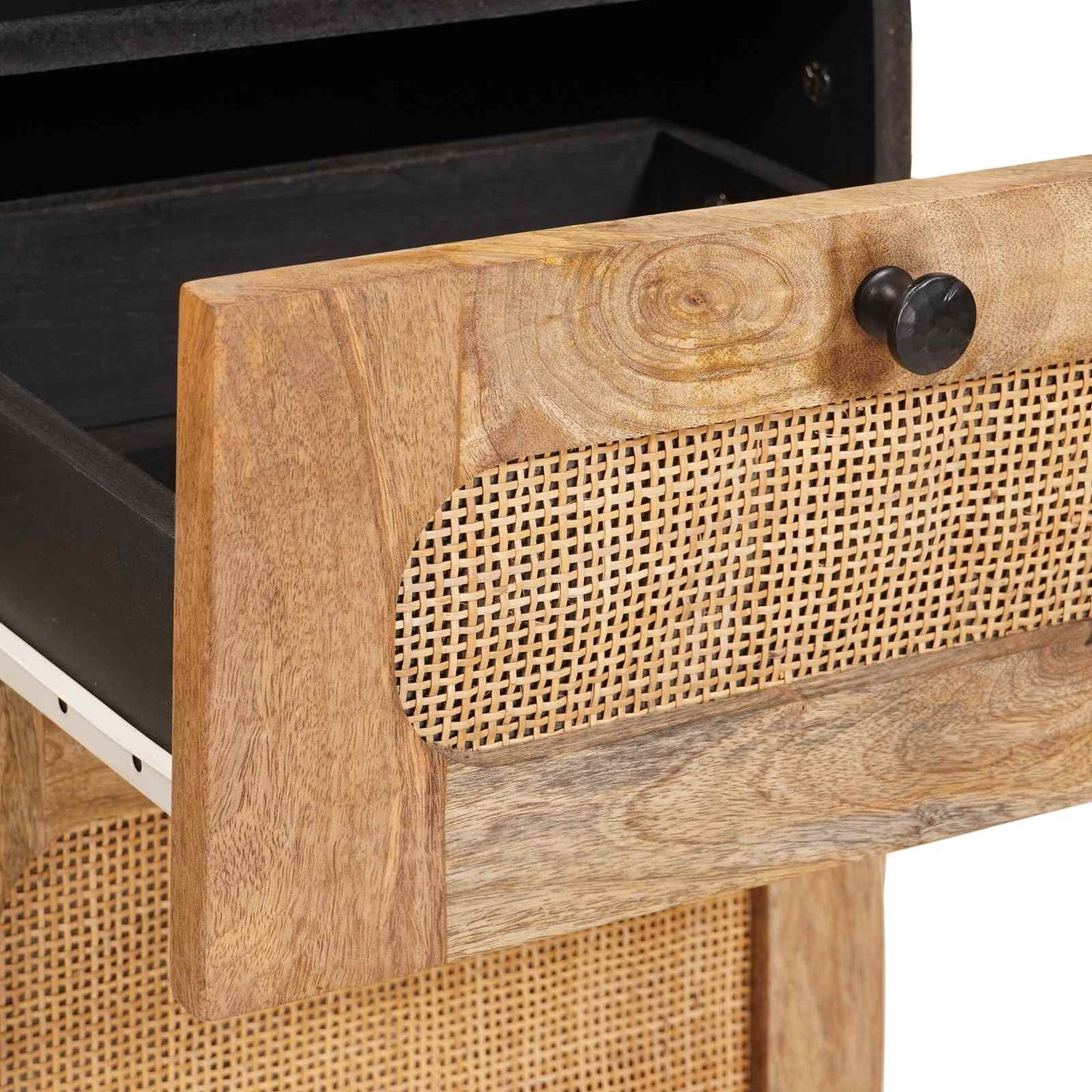 vidaXL Badezimmer Sets mit Schubladen mit Regal Natur Massivholz Mango