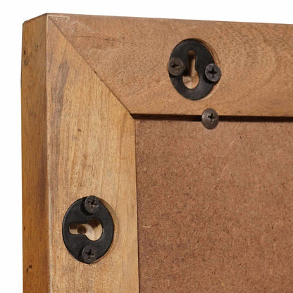 vidaXL Badezimmermöbel-Set mit Regal mit Tür 2 pcs Braun Holzwerkstoff