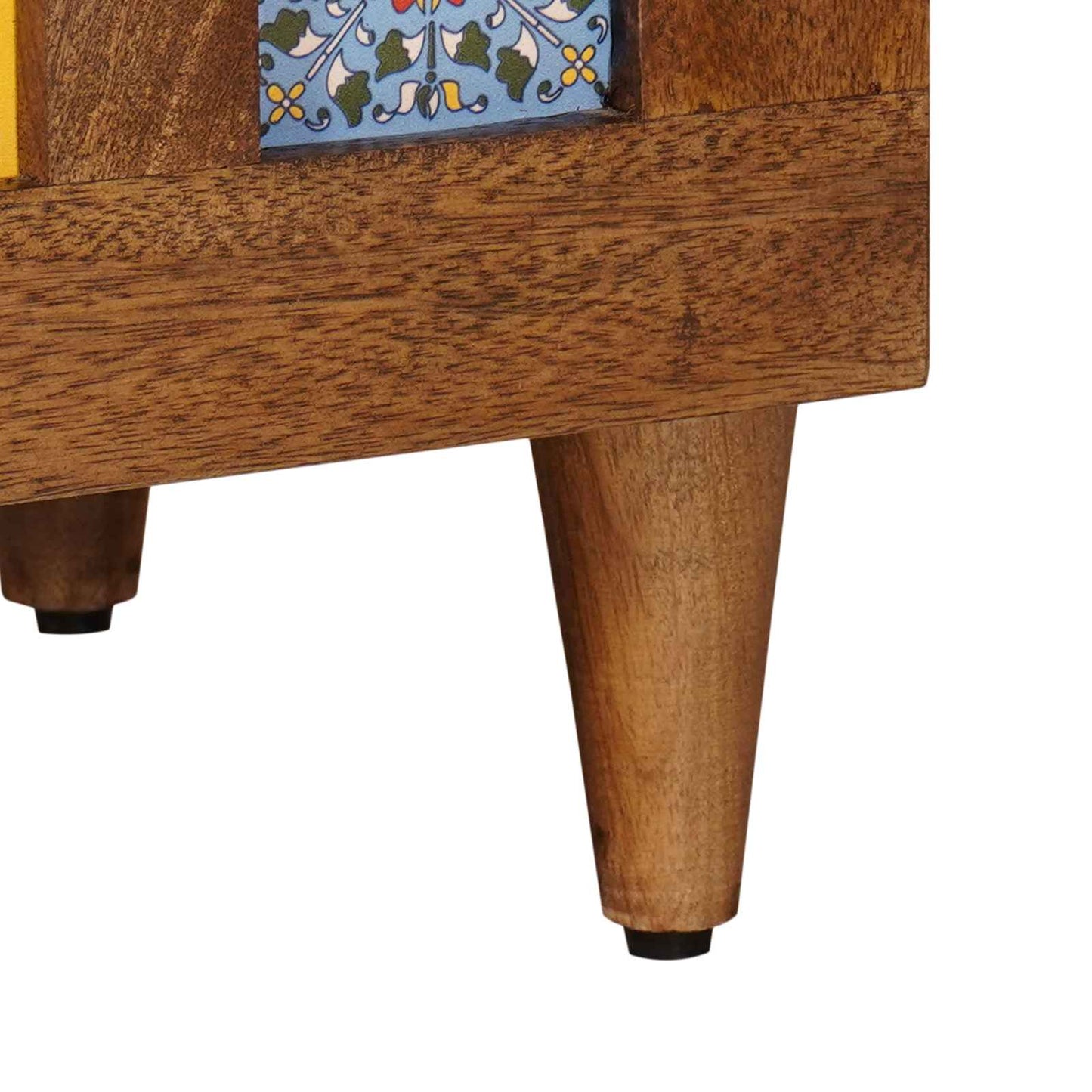 Sideboard 2 pcs Walnuss 60 x 33 x 75 cm Massivholz Mango