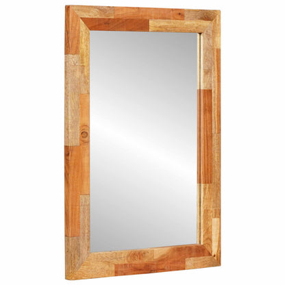 vidaXL Badezimmer Sets mit Schubladen mit Regal Natur Massivholz Mango