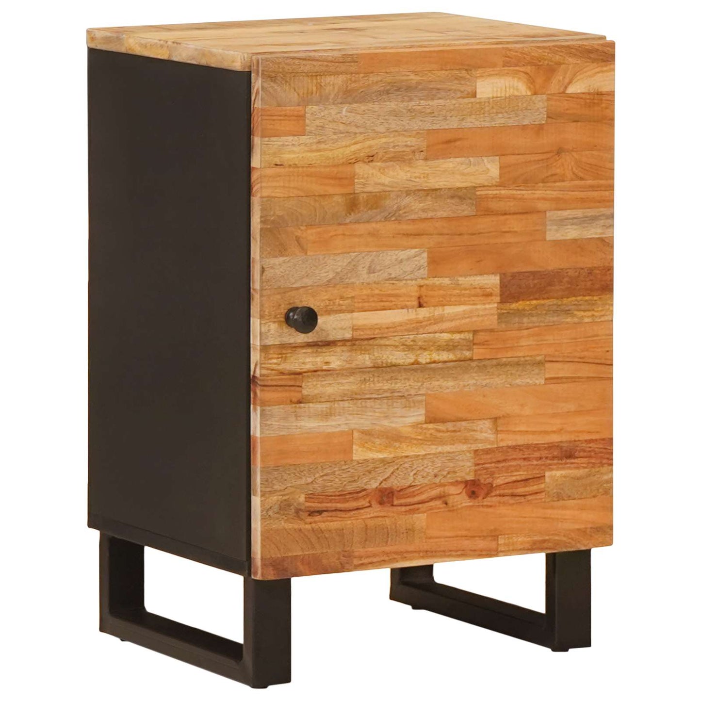 vidaXL Badezimmer Sets mit Schubladen mit Regal Natur Massivholz Mango