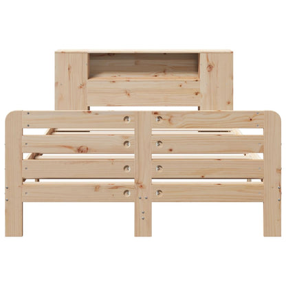 vidaXL Lit en bois massif sans matelas 120x200 cm pin