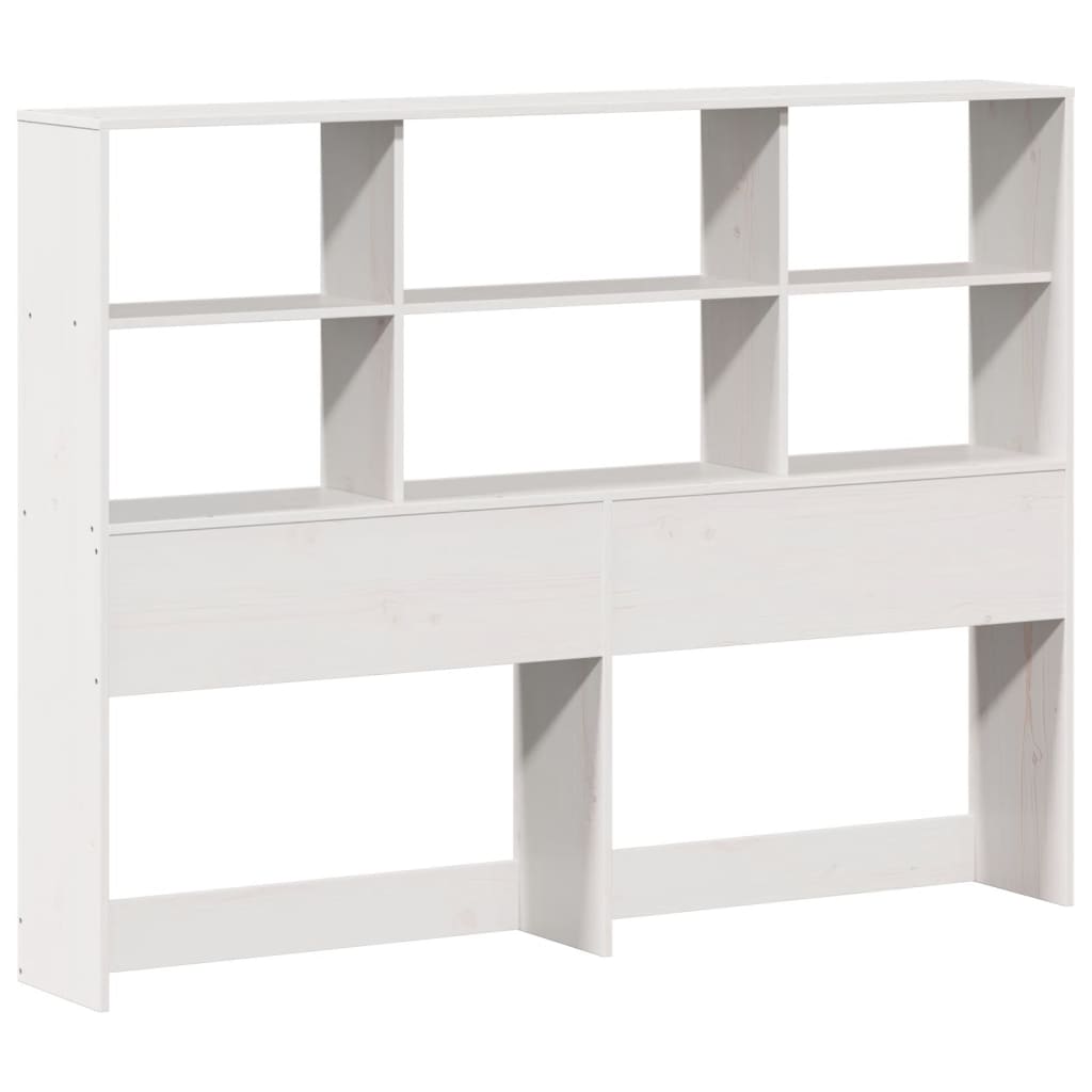 vidaXL Lit en bois massif sans matelas Blanc 140x200 cm Pin