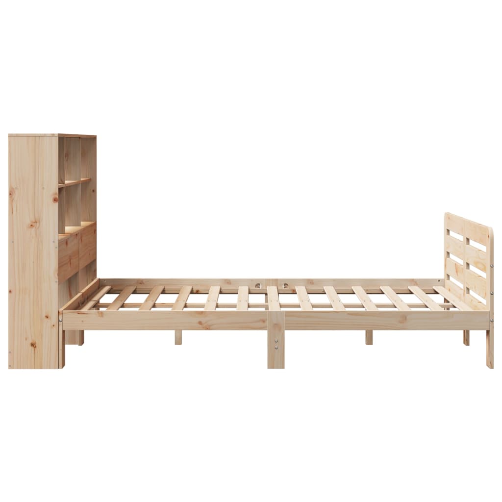 vidaXL Massivholzbett ohne Matratze 160x200 cm Kiefernholz
