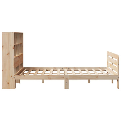 vidaXL Massivholzbett ohne Matratze 160x200 cm Kiefernholz